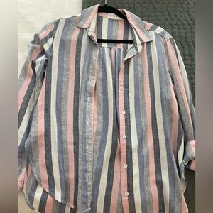 NWT Bella Dahl striped button down